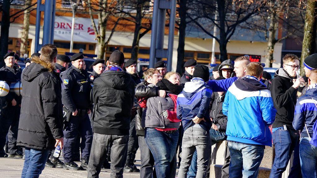 Schalke-Fans in Salzburg