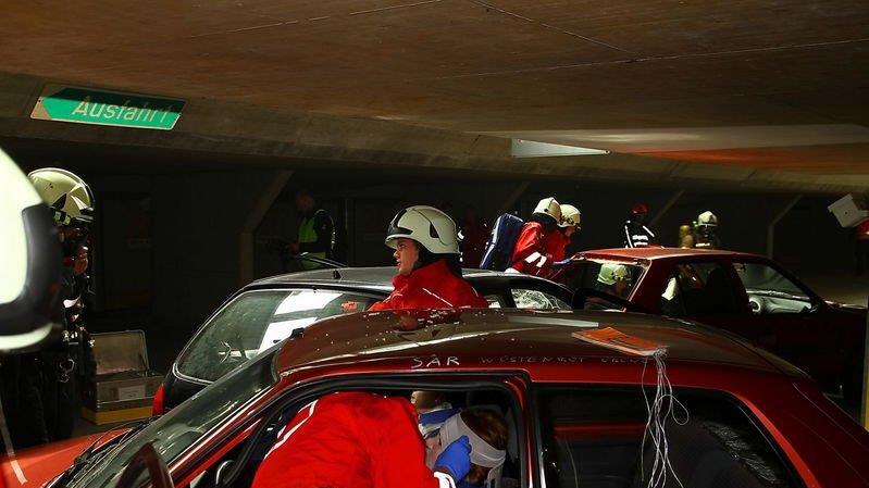Großeinsatz bei Wüstenrot, II