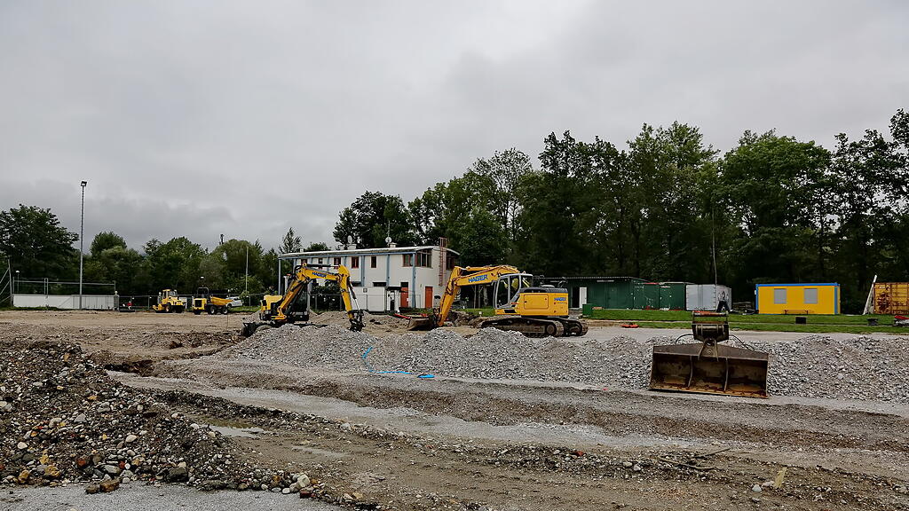 Ducks Field Baustelle