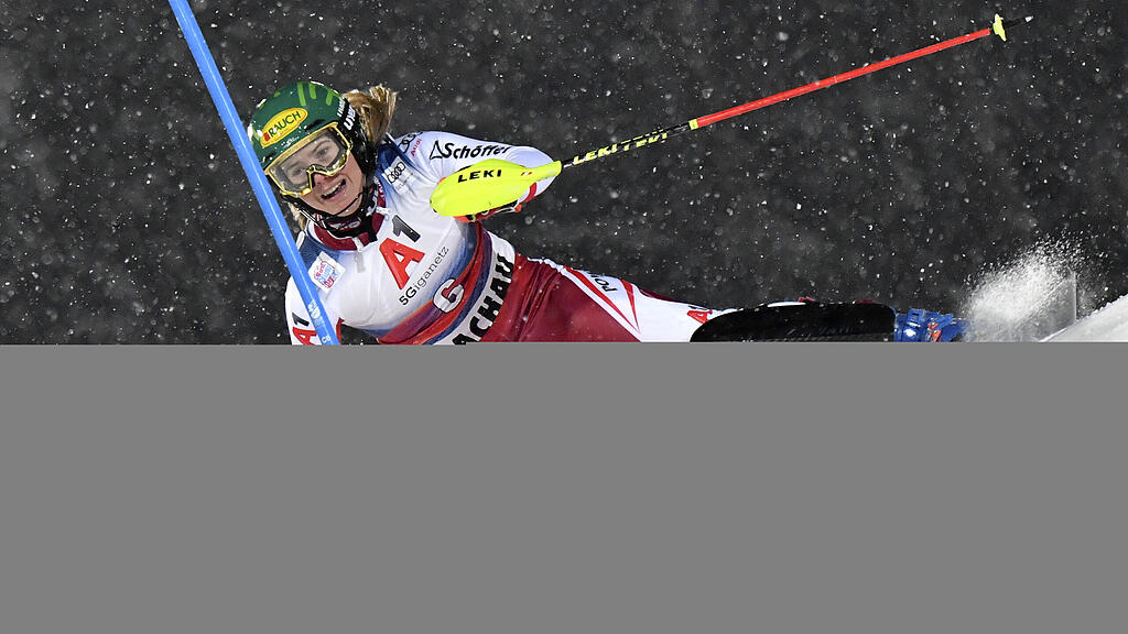Damen-Slalom Flachau, Liensberger