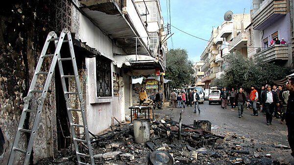 Lage in Homs wird immer ärger