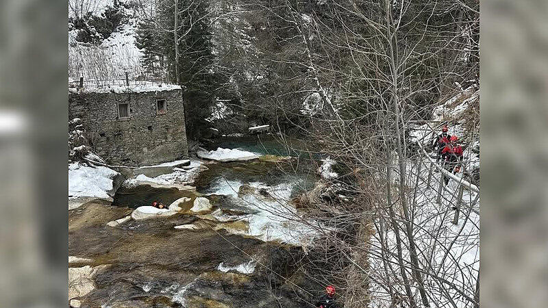 Suche nach Vermissten in Bad Gastein