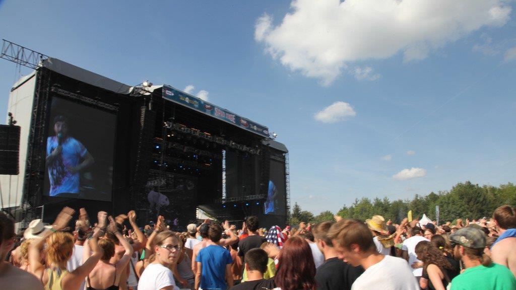 Frequency 2012: Stimmung bei Casper