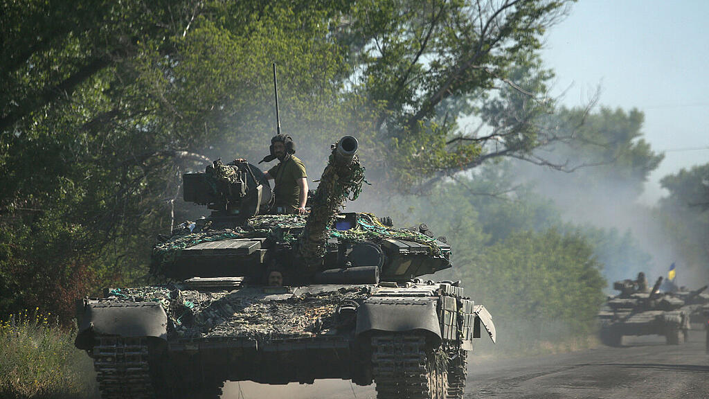Ukrainische Truppenbewegung im Donbass