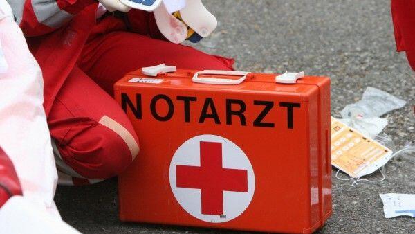 Der Arbeiter erlitt eine Schnittverletzung.