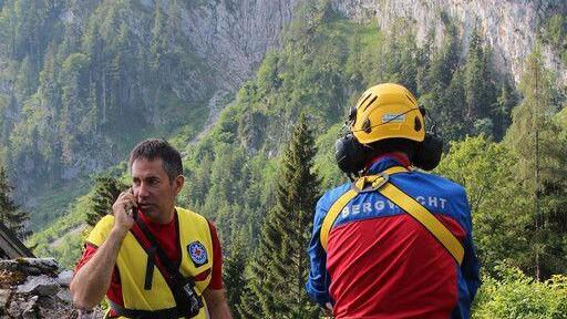 Suche nach vermisstem Bergsteiger