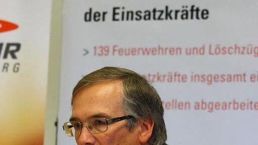 Pressekonferenz zur Hochwasserkatastrophe