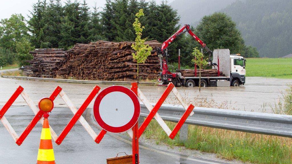 Hochwasser in Hollersbach