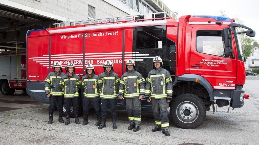Schutzkleidung der Berufsfeuerwehr