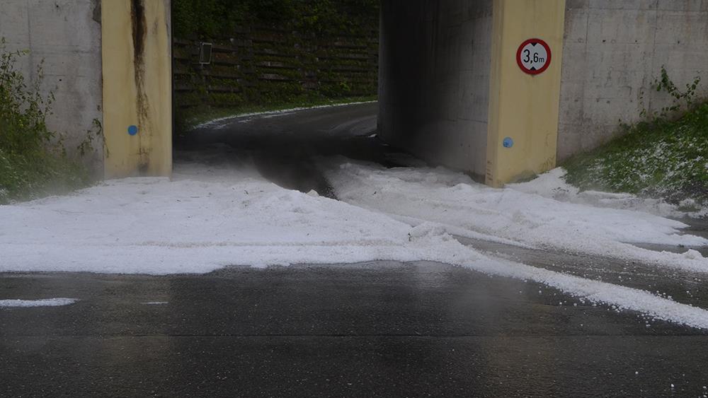 Unwettereinsatz in Lend