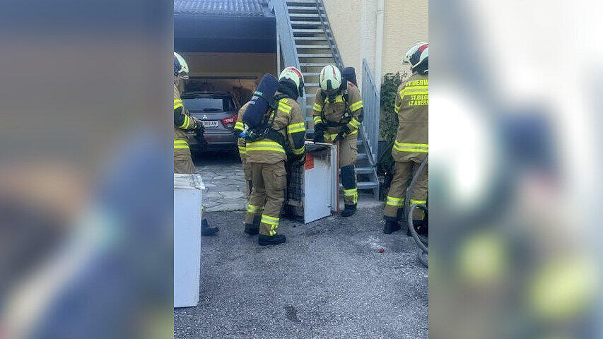 Küchenbrand in Sankt Gilgen