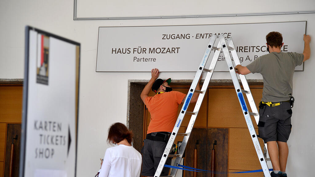 ++ THEMENBILD ++ SALZBUGER FESTSPIELE 2020: VORBEREITUNGSARBEITEN