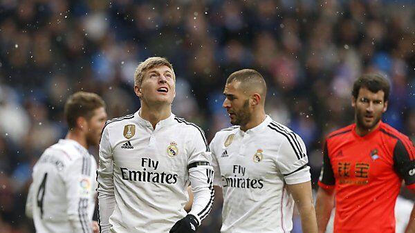 Benzema traf zweimal ins Schwarze
