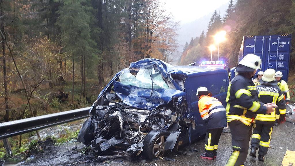Tödlicher Unfall auf B21