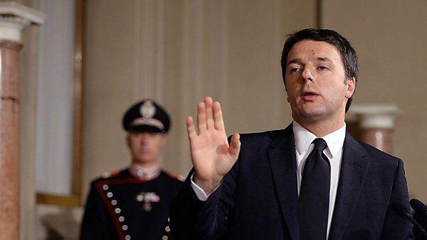 Renzi legte Napolitano seine Kabinettsliste vor