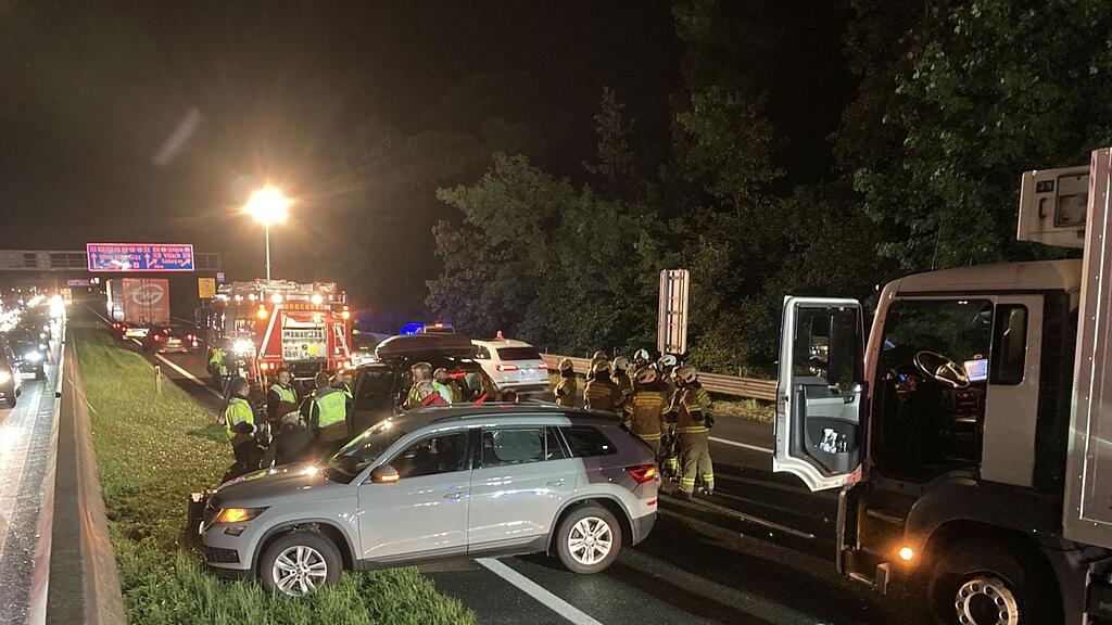 Unfall A1 Walserberg