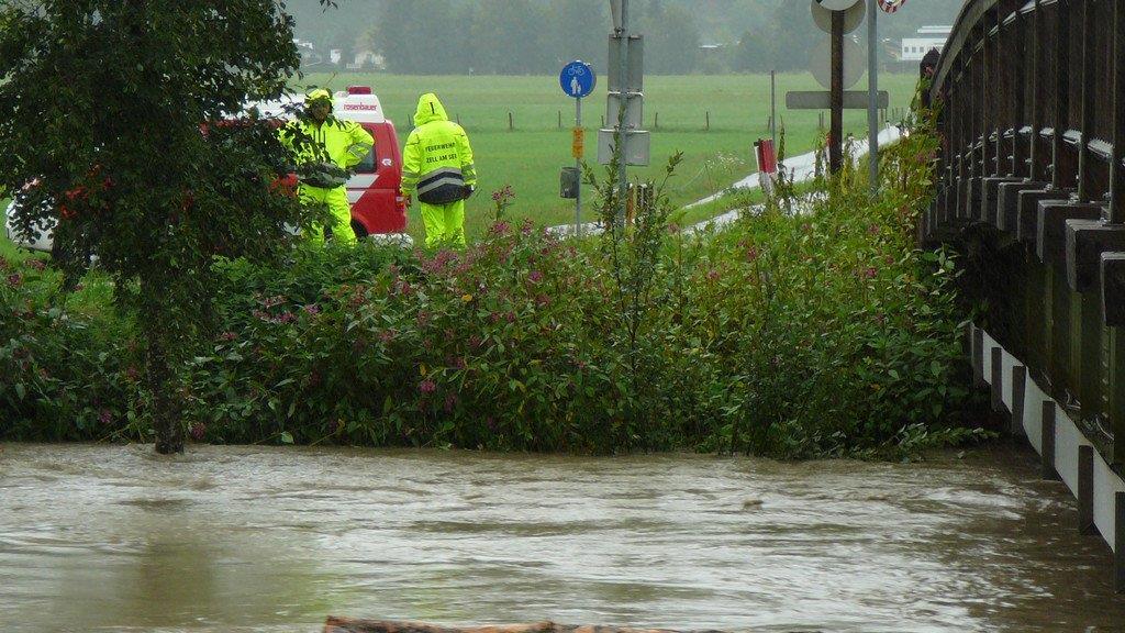 Überflutungen im Pinzgau