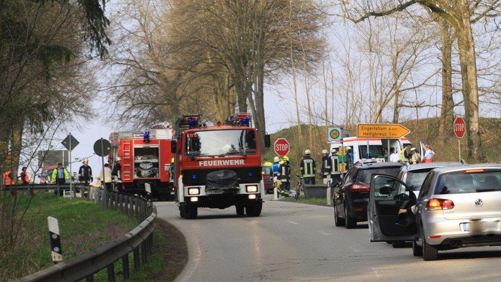Frontalcrash in Trostberg