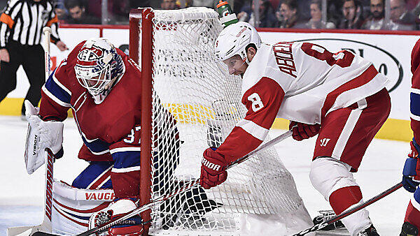 Nichts zu holen für die Red Wings in Montreal
