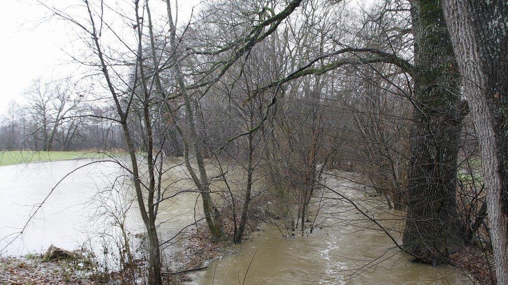 Hochwasser in Petting