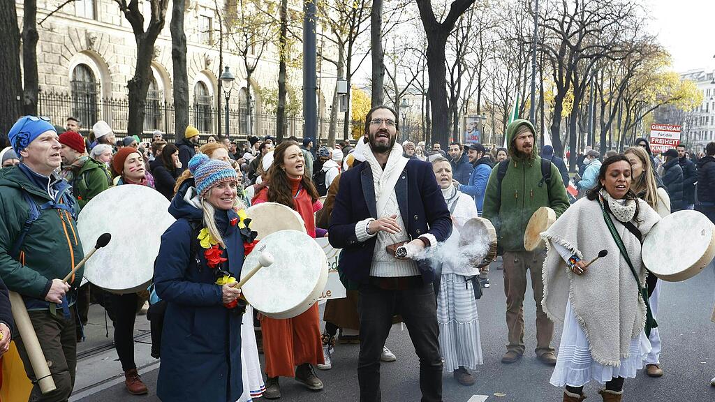Corona-Demo Wien