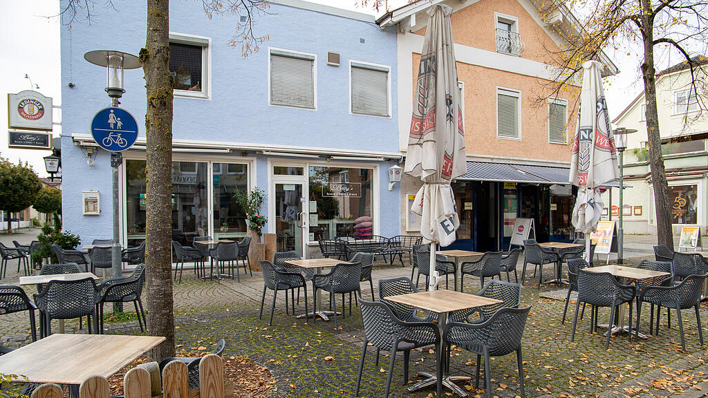 Leere Stra\u00dfen in Freilassing