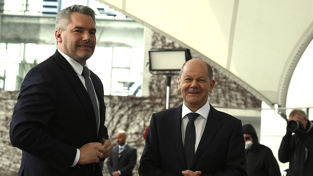 Nehammer trifft Scholz in Berlin