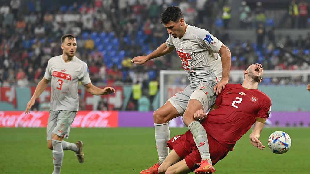 Schweiz gegen Serbien WM 2022
