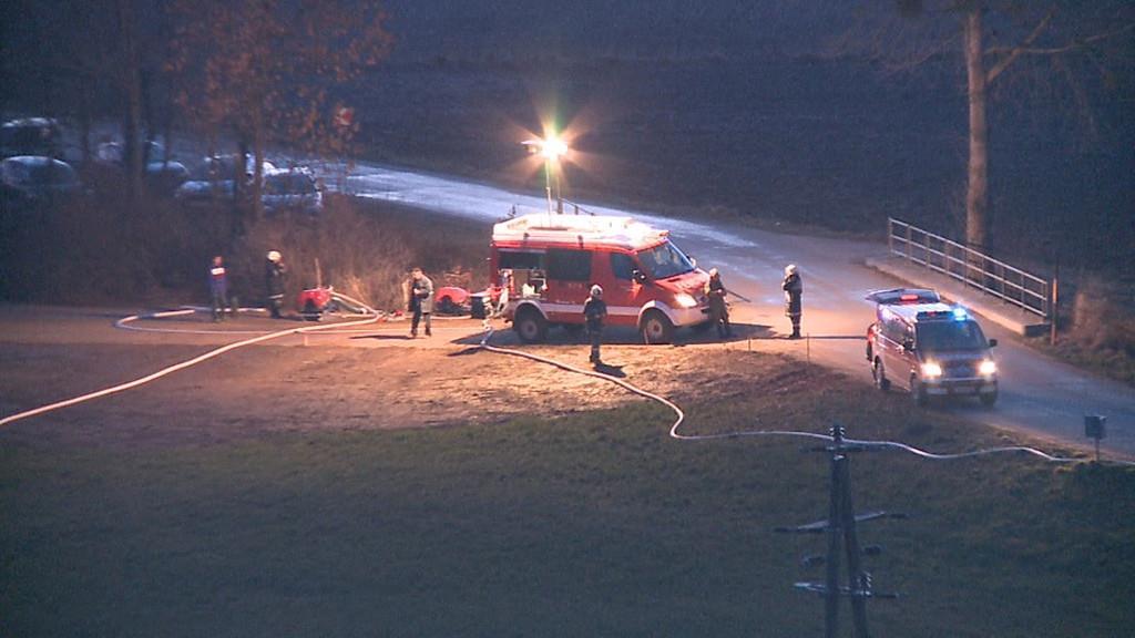 Stadelbrand in Mettmach