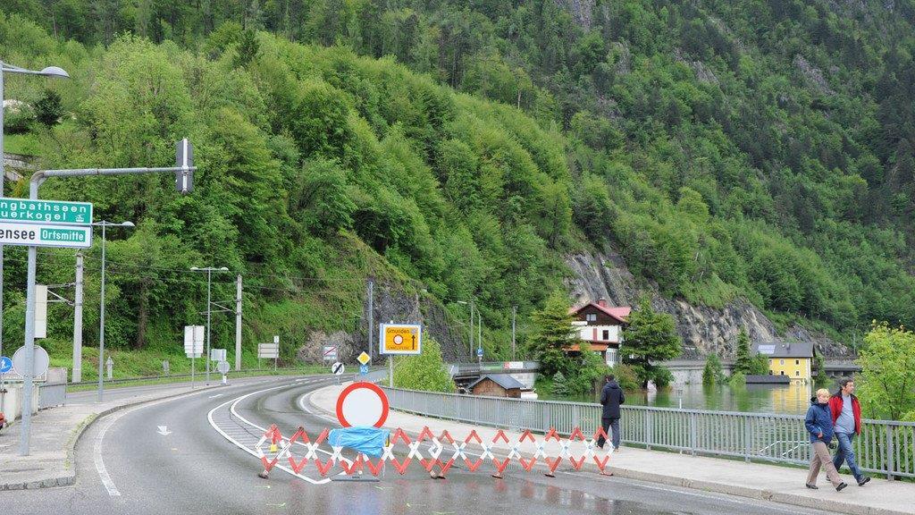 Aufräumen in Ebensee