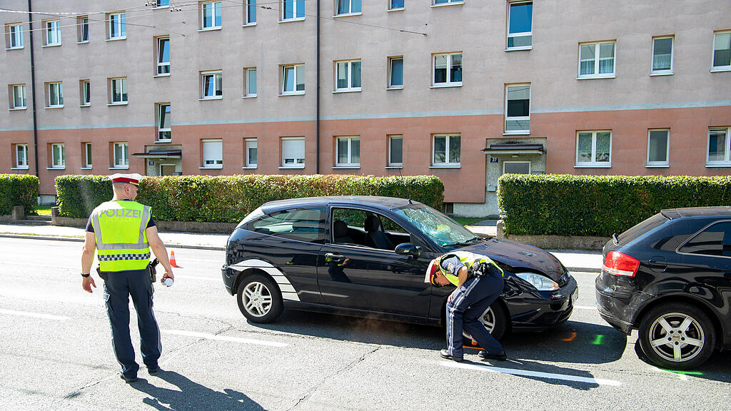 Auffahrunfall auf Rudolf-Biebl-Straße