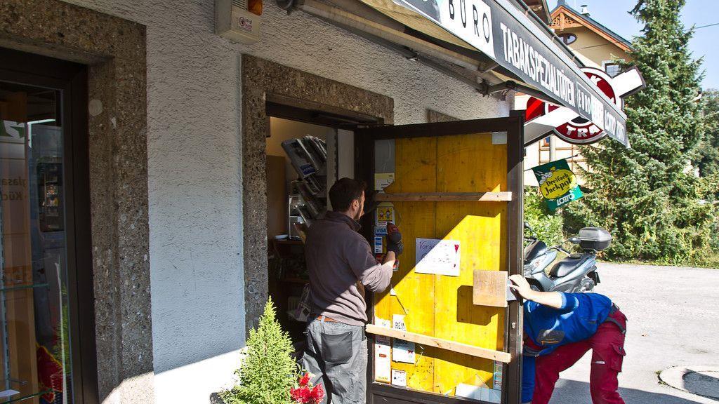 Einbruch in Trafik in Landeshauptstadt
