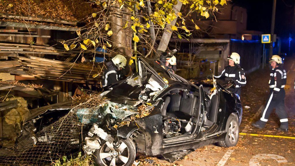 Schwerer Verkehrsunfall in Maxglan
