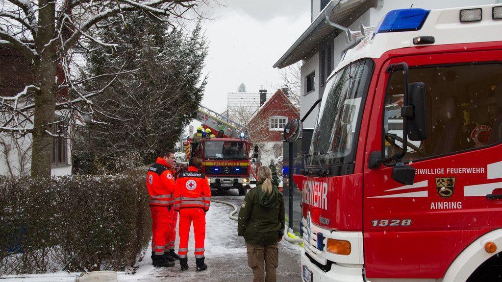 Wohnhausbrand in Freilassing
