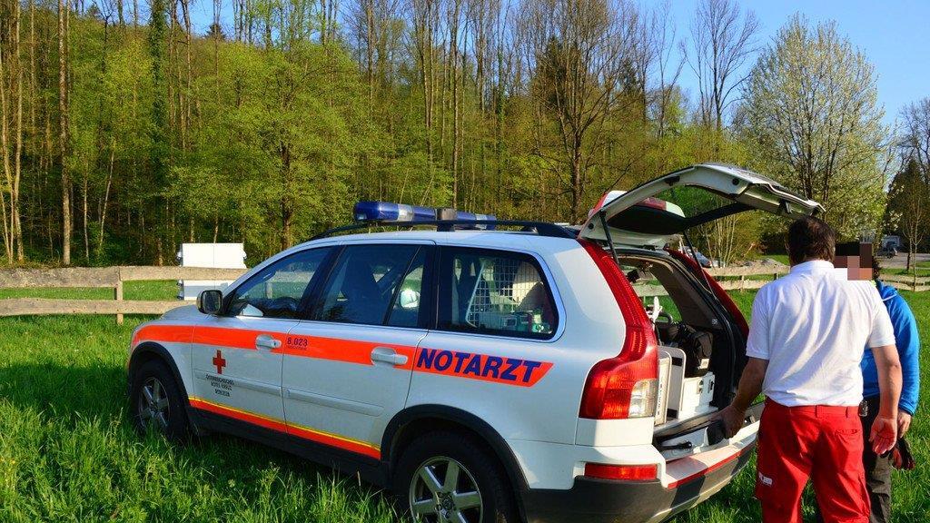 Paragleiter-Abstrurz in Aigen