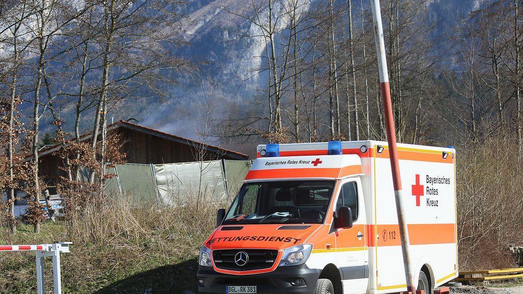 Dachstuhlbrand in Marzoll