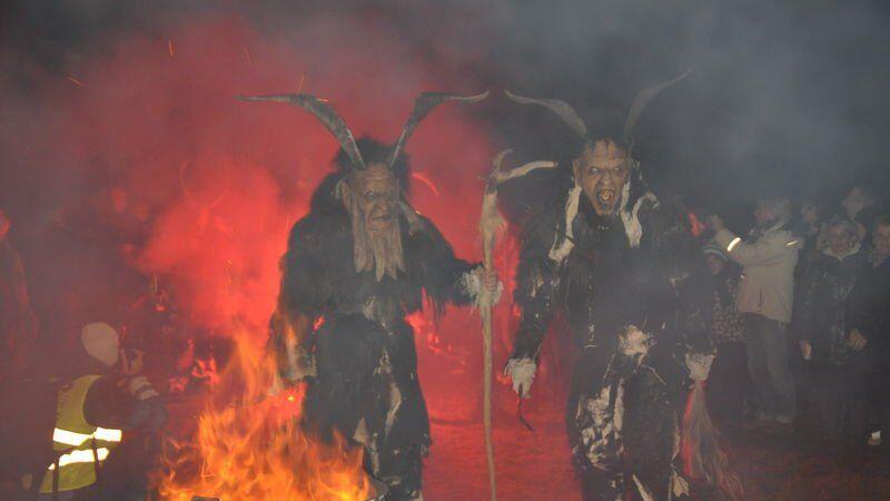 Die Fürstenbrunner Dorcha-Pass versteht sich als reiner Krampus-Verein.