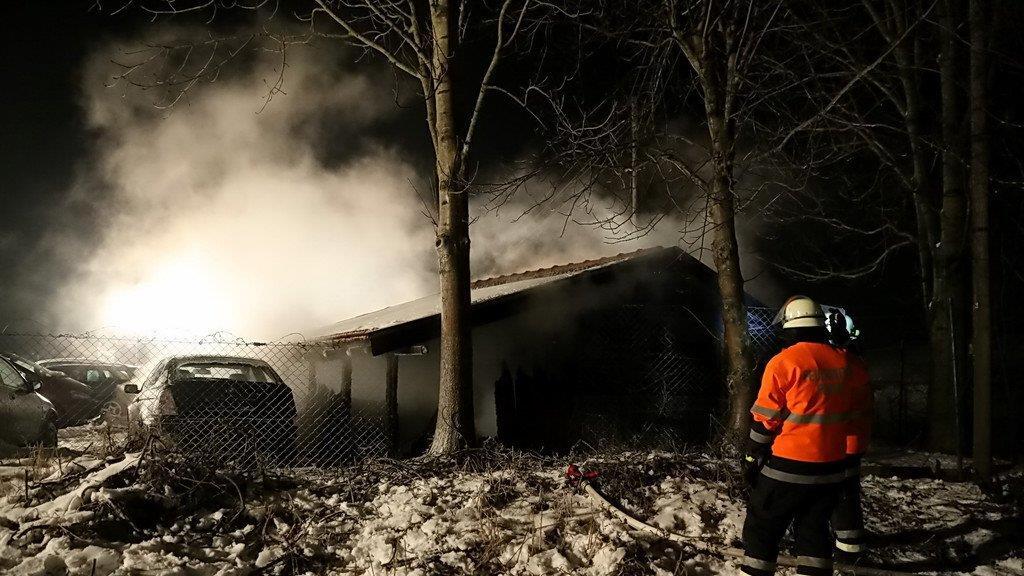 Vollbrand in Ainring
