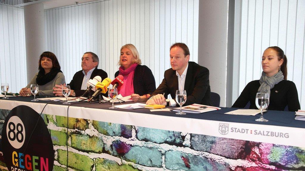Stadt Salzburg startet "#88gegenrechts!"