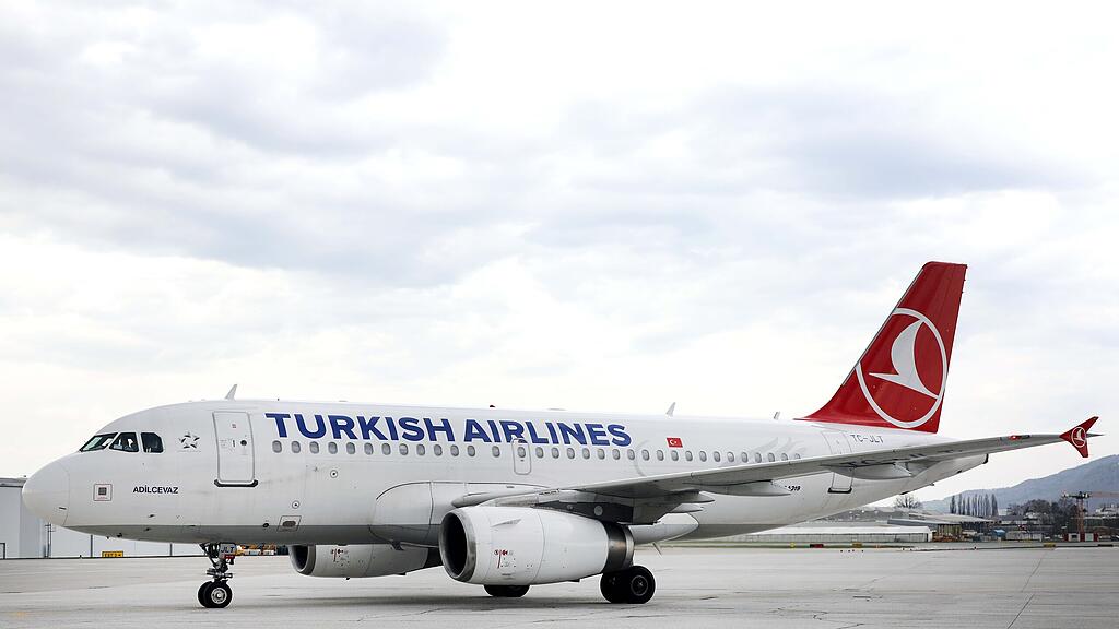 symb_TurkishAirlines, Turkish Airlines. Flugzeug,