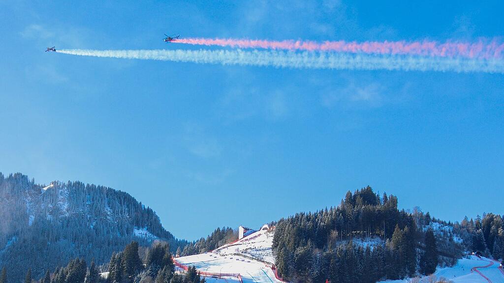 Die Stimmung beim 84. Hahnenkamm-Rennen!