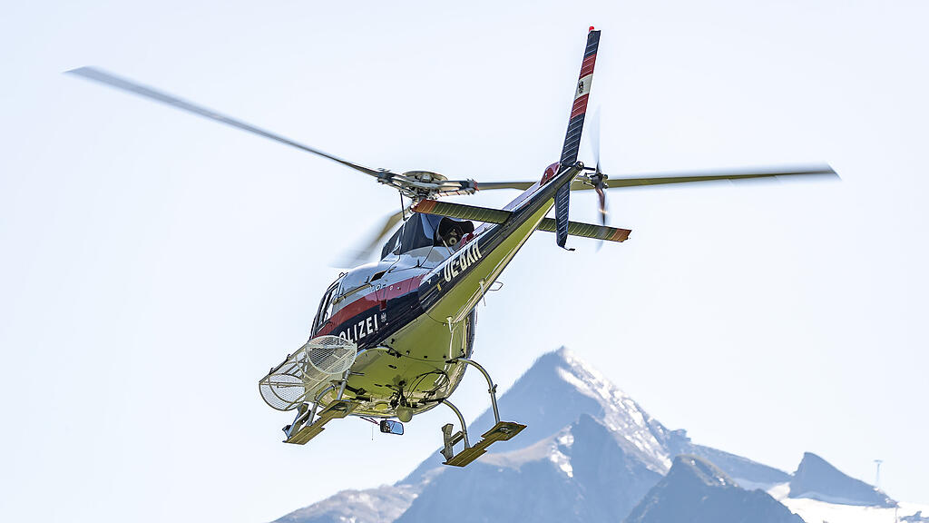 Polizei, Hubschrauber, Einsatz, Kaprun, SB