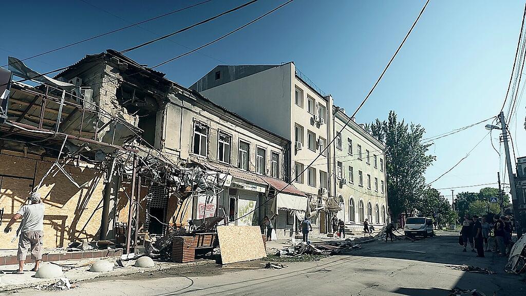 Zerstörungen ohne Ende prägen das Land