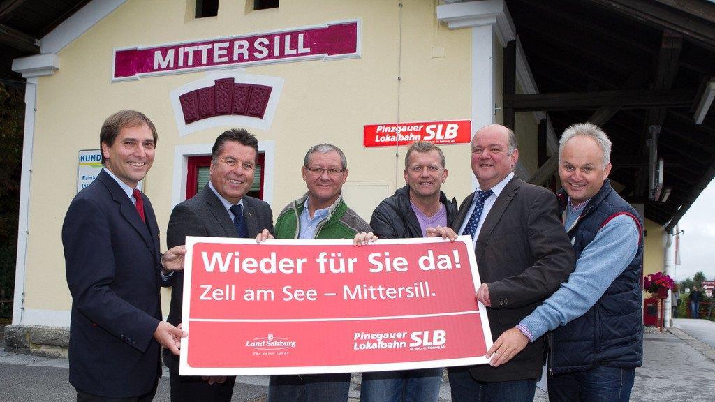 Mayr gibt Pinzgaubahn frei