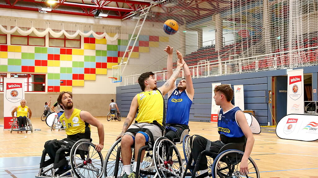 Rollstuhl-Basketball