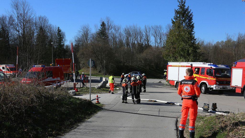 Dachstuhlbrand in Bad Reichenhall