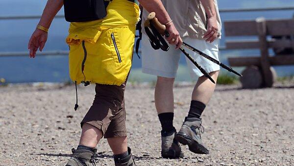 Wandern steht auf der Wunschliste ganz oben