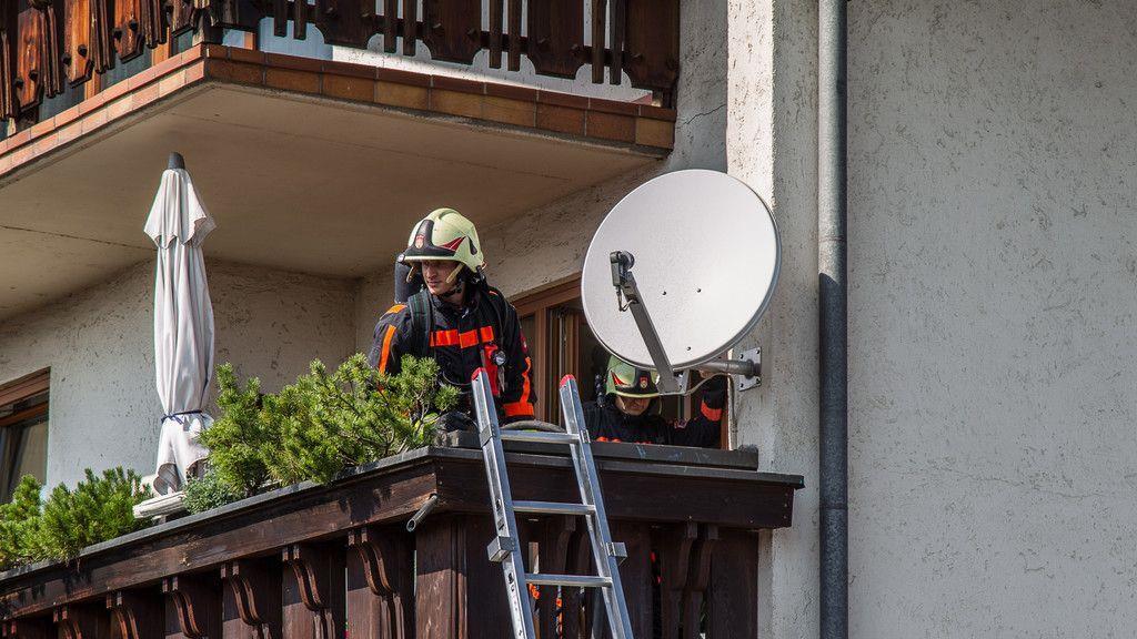 Balkonbrand in Liefering