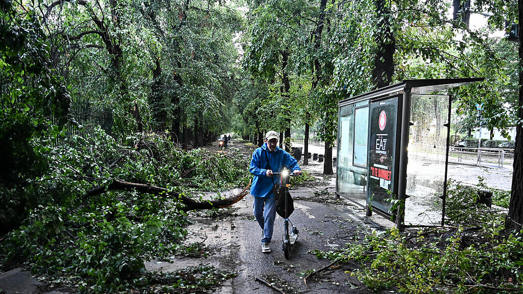 Unwetter Mailand