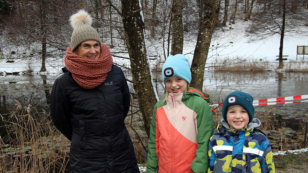 Krampus Einstimmung und Kinderkrampuslauf am Egelsee